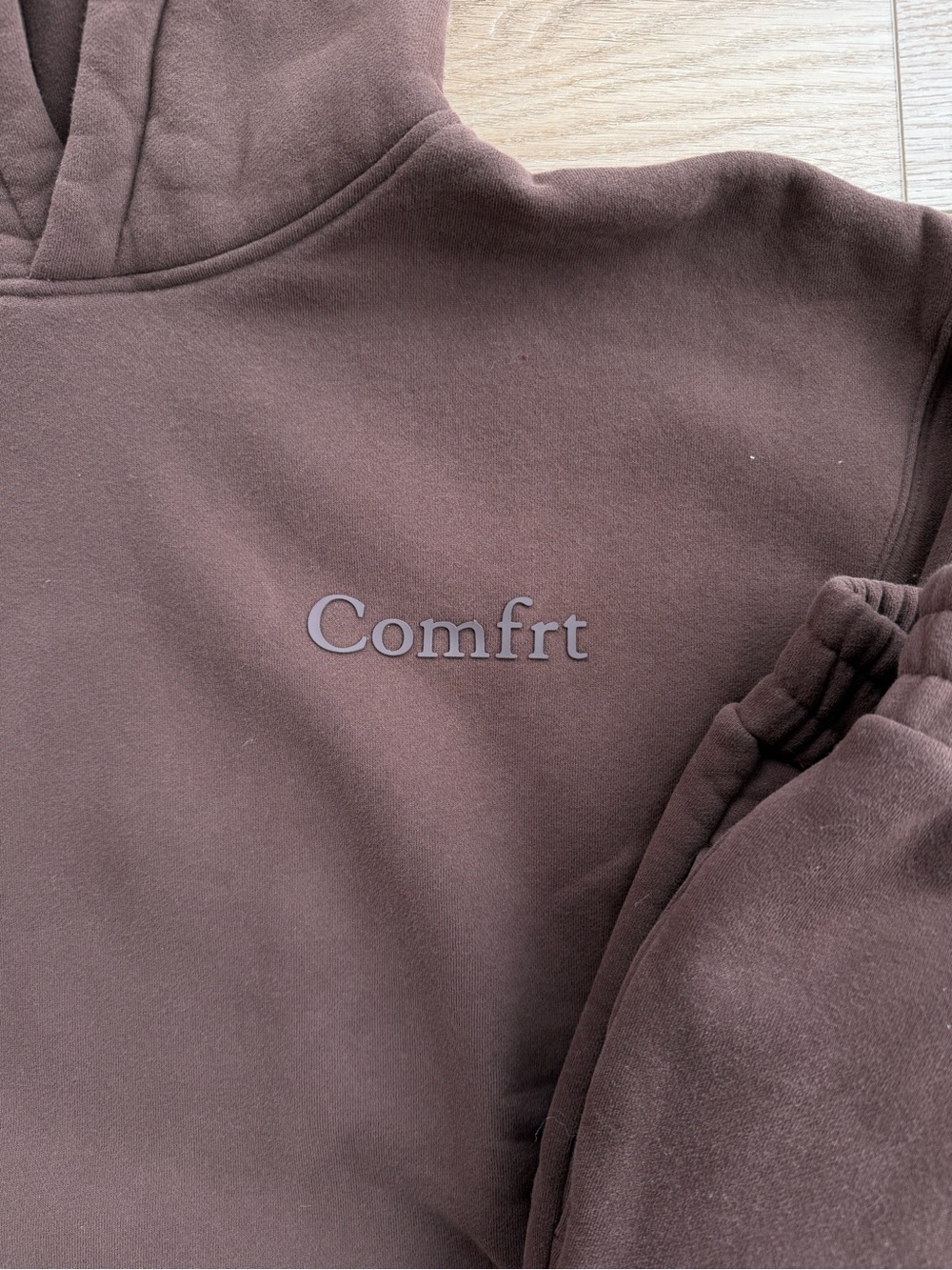 Comfort Hoodie Set - Brown - Picture 2 of 8
